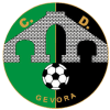 Hold CD Gévora. Opstilling Football