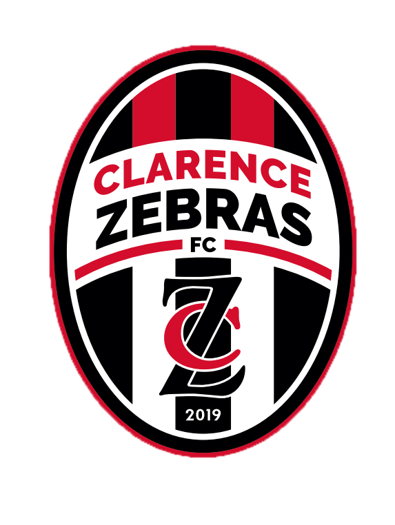 Hold Clarence Zebras. Opstilling Football