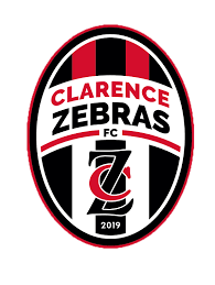 Hold Clarence Zebras (w). Opstilling Football