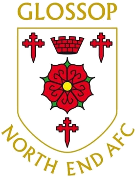 Hold Glossop. Opstilling Football