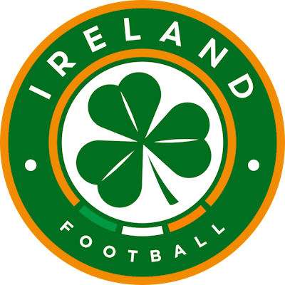 Hold Irland U17. Opstilling Football