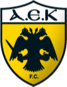 Hold AEK Athen FC. Opstilling Football