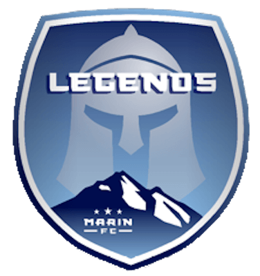 Hold Marin FC Legends. Opstilling Football