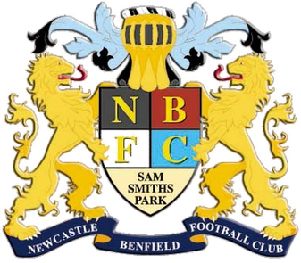 Hold Newcastle Benfield. Opstilling Football