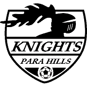 Hold Para Hills Knights SC. Opstilling Football