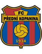 Hold Predni Kopanina. Opstilling Football