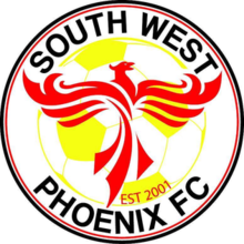 Hold South West Phoenix. Opstilling Football