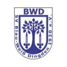 Hold SV Blau Weiss Dingden. Opstilling Football