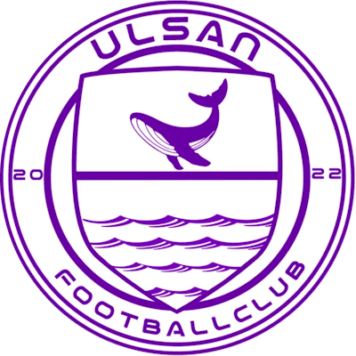 Drużyna Ulsan FC. Skład Football
