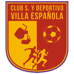 Hold Villa Espanola. Opstilling Football