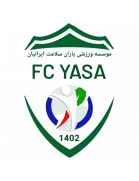 Hold Yasa Tehran. Opstilling Football